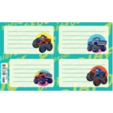 Наклейка На тетрадь Бигфуты 97х160 мм