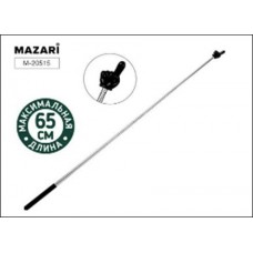 Указка телескопическая  макс. длина 65 см. ЧЕРНАЯ Mazari