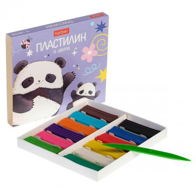 Пластилин 12цв.  180г . 
