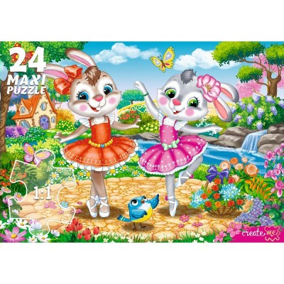  МАКСИ/24 элемента. ЗАЙЧИКИ №8 (Арт.П24-7733)