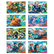  МИКС/54 элементов. МИЛЫЕ ИСТОРИИ (арт П54-6625)