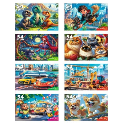  МИКС/54 элементов. СКАЗОЧНЫЕ ИСТОРИИ (арт. П54-6624)