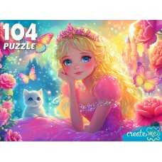 104 элемента. ПРИНЦЕССА В РОЗОВОМ ПЛАТЬЕ (арт.Ф104-7604)