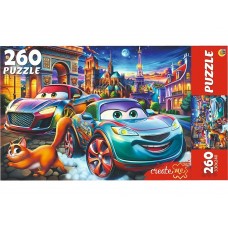  260 элементов. МАШИНКИ В НОЧНОМ ПАРИЖЕ (арт. УК260-0241)