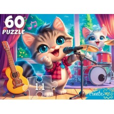  60 элементов. Котята-музыканты  (арт.П60-5995)