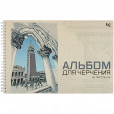 Альбом для черчения спираль 40л., 160г/м2 BG