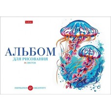 Альбом для рисования 48л скреп. r 