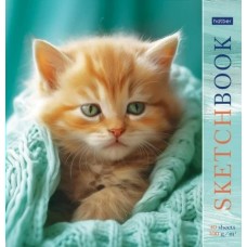 Скетчбук 220*220 склейка SketchBook 40л, 