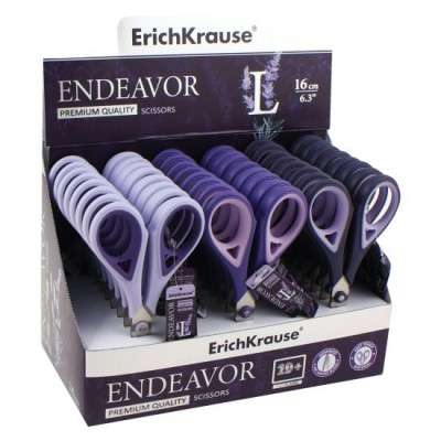 Ножницы офисные 160мм Endeavor Lavender Erich Krause