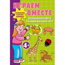  Играем вместе. Большая книга развивающих игр