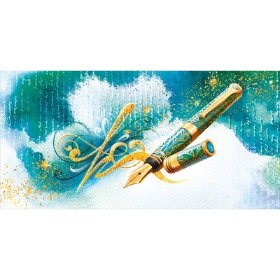 Конверт для денег  без надписи 84х168 мм