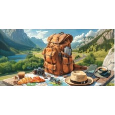 Конверт для денег  без надписи (пикник) 84х168 мм