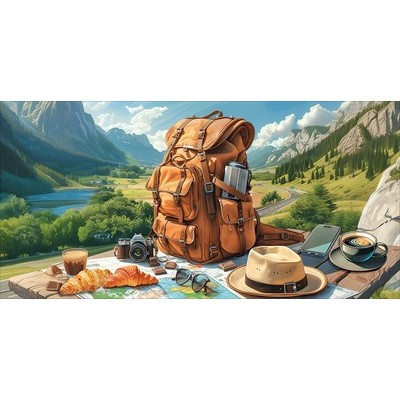 Конверт для денег  без надписи (пикник) 84х168 мм