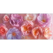 Конверт для денег  без надписи (цветы) 84х168 мм