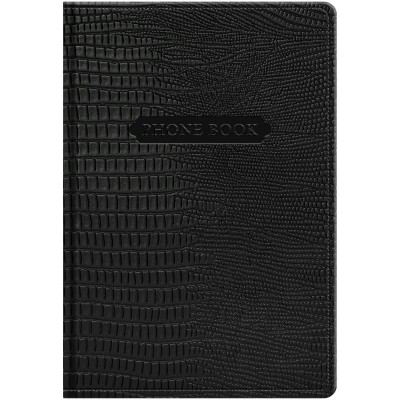 Книга телефонная  А5, 80л., кожзам,  