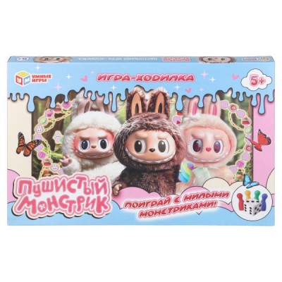  Пушистый монстрик. Настольная игра-ходилка