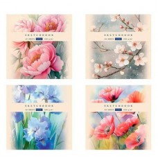 Скетчбук А5 скрепка (блокнот-SketchBook ) 40л, Premium 
