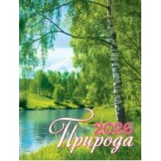 Календарь Магнитный отрывной Природа. Берёза у пруда 2026 г 94х128 мм