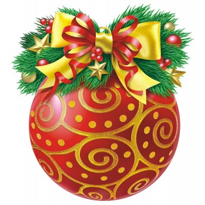 Украшение Шарик 150х150 мм