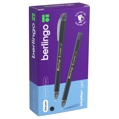 Ручка гелевая черная  