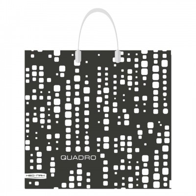 Пакет полиэтиленовый Квадро 37х35 (90)с пласт.ручками