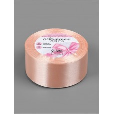 Для творчества Лента атласная №07 40мм*25±1ярд(23м±1м) бежевый Арт Узор