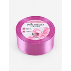 Для творчества Лента атласная №255(155) 40мм*25±1ярд(23м±1м) фиолетовый Арт Узор