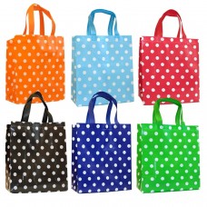 Сумка-шоппер  Горошек 27х29х12 см