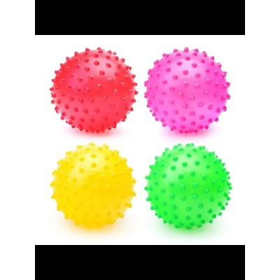 Игрушка   Мяч ежик (в ассортименте) 10 см, в пакете UralToys
