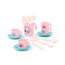 Игрушка пластик.  Набор детской посуды 