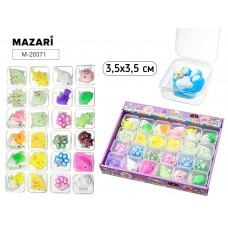 Игрушка антистресс  АССОРТИ, 3.5*3.5 см, пластиковая упаковка / дисплей Mazari