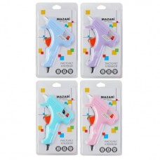 Для творчества Клеевой пистолет  сетевой, 20Вт, толщина отверстия для стержня 0.7 см, цвет ассорти Mazari