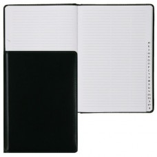 Книга алфавитная  А5 , Bravo, 64л 145*205мм, зеленая, тв.обл., иск.кожа с поролоном deVente