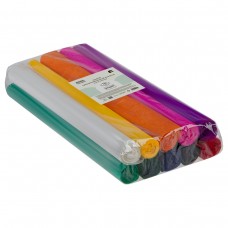 Бумага для творчества гофрированная  Набор 10 штук, 50*250см, 110г/м2, интенсив, в рулонах ТРИ СОВЫ