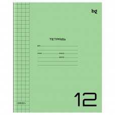 Тетрадь 12 листов крупная клетка   