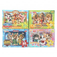  54 детали. Микс пазлов № 39