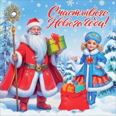 Открытка Бирка для подарка 