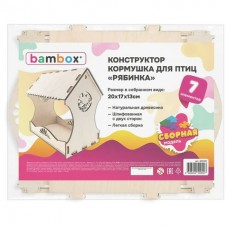 Конструктор   кормушка для птиц,сборная модель 