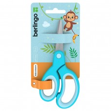 Ножницы детские 130мм для левшей, европодвес Berlingo