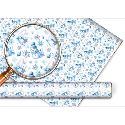 Упаковочная бумага Глянцевая 