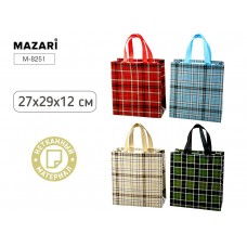 Пакет М-8251 из нетканого материала  КЛЕТКА, 27*29*12см,