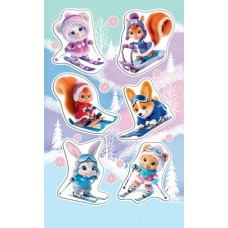 Наклейка Новый год 98х159 мм