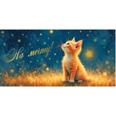 Конверт для денег  На мечту! 82х170 мм