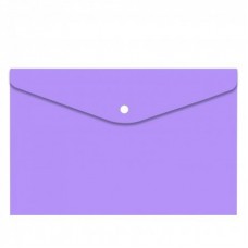 Папка -конверт на кнопке A4, 235х320 мм, 180 мкм, глянец, 