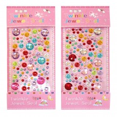 Для творчества Стразы-наклейки декоративные 9*15 ,Горошек Альянс