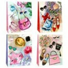 Пакет Бумажный ламинир Женский 260х320х110 мм