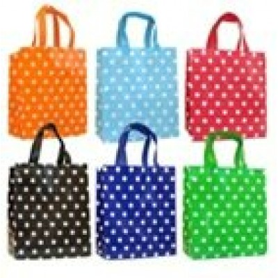 Сумка-шоппер Горошек 23х23х11 см