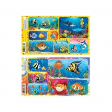 Наклейка Рыбки 110х170 мм