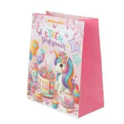 Пакет Чудо праздник/Бумажный  260х320х140 мм