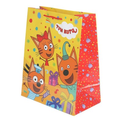 Пакет Чудо праздник/Бумажный  260х320х140 мм